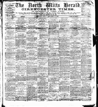 cover page of North Wilts Herald published on September 17, 1897