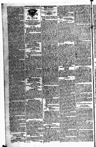 cover page of Gazette of the United States published on August 2, 1798