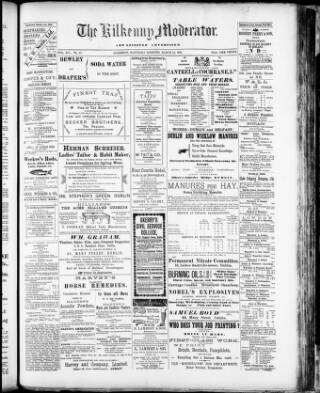 cover page of Kilkenny Moderator published on March 19, 1904