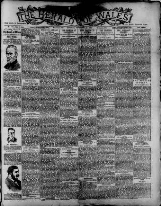 cover page of Herald of Wales published on September 17, 1892