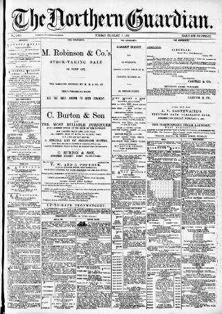 cover page of Northern Guardian (Hartlepool) published on February 2, 1897