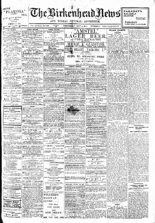 cover page of Birkenhead News published on May 4, 1910