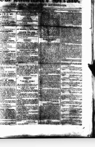 cover page of Lancaster Herald and Town and County Advertiser published on February 25, 1832
