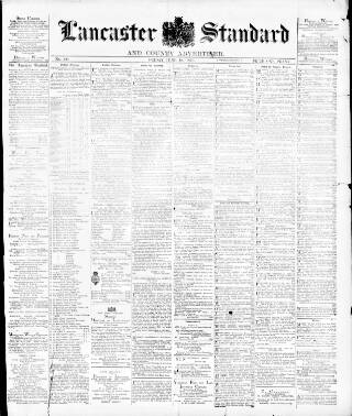 cover page of Lancaster Standard and County Advertiser published on June 18, 1897