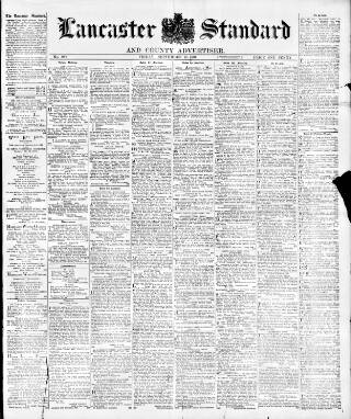 cover page of Lancaster Standard and County Advertiser published on September 17, 1897