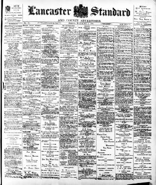 cover page of Lancaster Standard and County Advertiser published on November 2, 1900