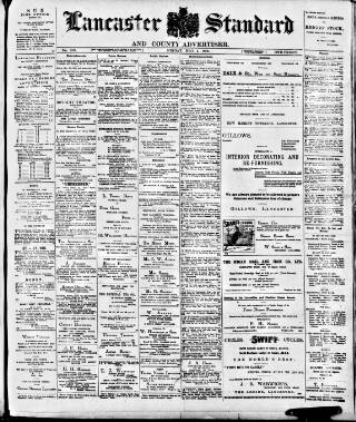 cover page of Lancaster Standard and County Advertiser published on May 4, 1906