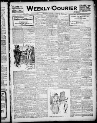 cover page of Liverpool Weekly Courier published on February 2, 1907