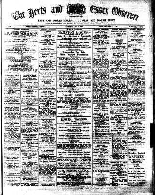 cover page of Herts and Essex Observer published on May 4, 1946