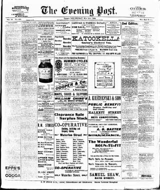 cover page of Jersey Evening Post published on May 2, 1906