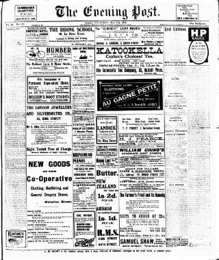 cover page of Jersey Evening Post published on May 4, 1911