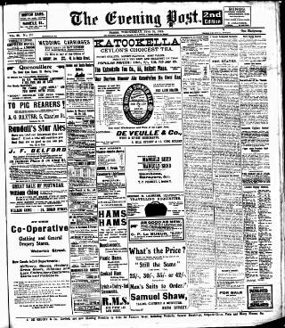 cover page of Jersey Evening Post published on June 18, 1913