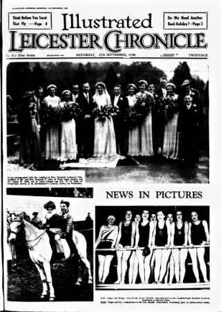cover page of Leicester Chronicle published on September 17, 1938