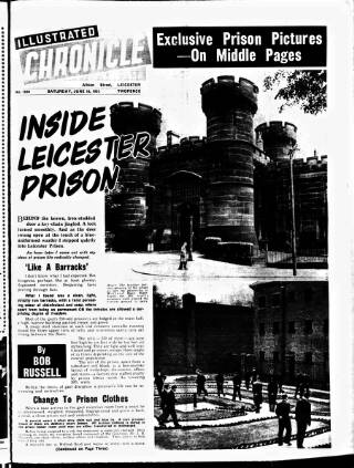 cover page of Leicester Chronicle published on June 18, 1955