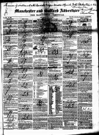 cover page of Manchester & Salford Advertiser published on May 4, 1844
