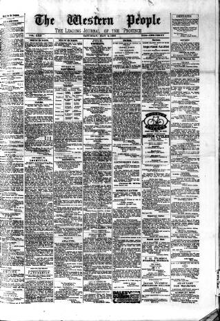 cover page of Western People published on May 2, 1903