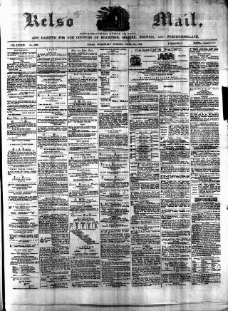 cover page of Kelso Mail published on June 18, 1879
