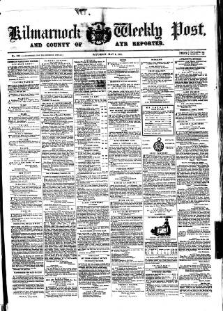 cover page of Kilmarnock Weekly Post and County of Ayr Reporter published on May 4, 1861