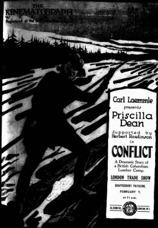 cover page of Kinematograph Weekly published on February 2, 1922