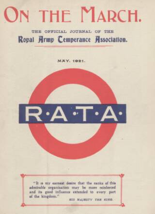 cover page of On the March published on May 1, 1921