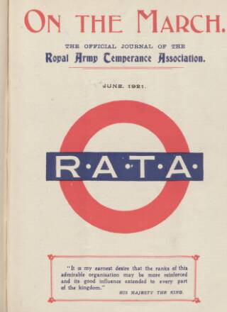 cover page of On the March published on June 1, 1921
