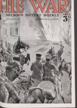 cover page of The War published on November 21, 1914