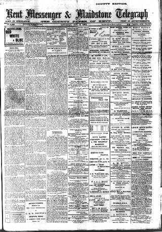 cover page of Kent Messenger published on November 2, 1912