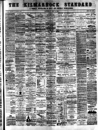 cover page of Kilmarnock Standard published on May 2, 1885