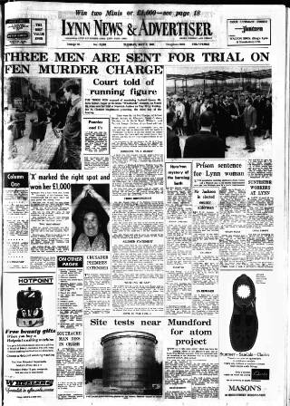 cover page of Lynn Advertiser published on May 2, 1967