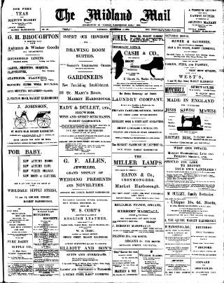 cover page of Midland Mail published on September 17, 1904