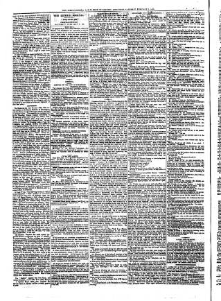 cover page of Leitrim Journal published on February 2, 1867