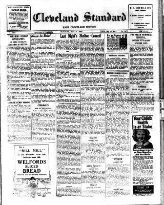 cover page of Cleveland Standard published on May 4, 1940