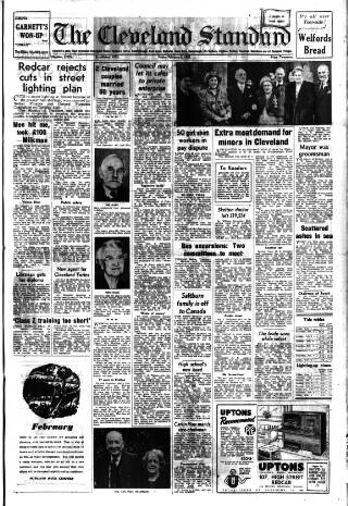 cover page of Cleveland Standard published on February 2, 1951