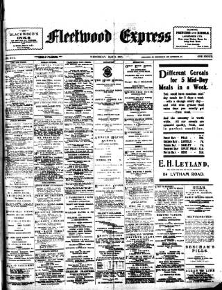 cover page of Fleetwood Express published on May 2, 1917