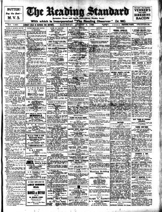 cover page of Reading Standard published on August 2, 1930