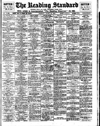 cover page of Reading Standard published on June 18, 1937