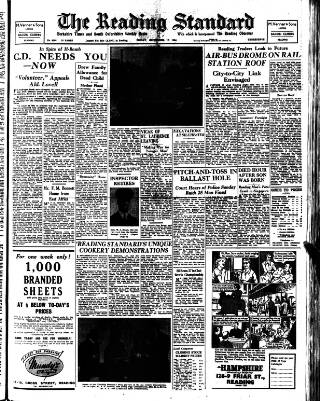 cover page of Reading Standard published on September 17, 1954