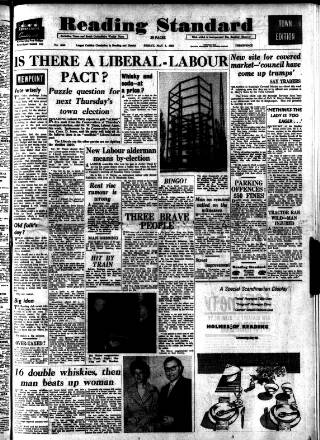 cover page of Reading Standard published on May 4, 1962