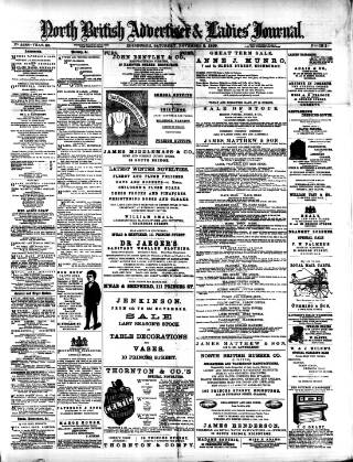 cover page of North British Advertiser & Ladies' Journal published on November 2, 1889