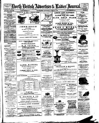 cover page of North British Advertiser & Ladies' Journal published on June 18, 1892