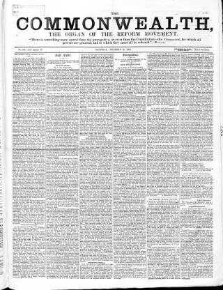 cover page of British Miner and General Newsman published on December 29, 1866
