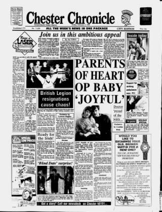 cover page of Chester Chronicle published on February 2, 1990
