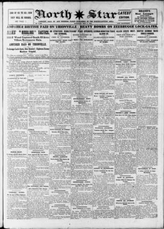 cover page of North Star (Darlington) published on May 4, 1918