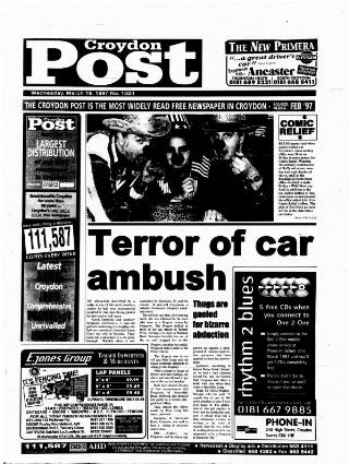cover page of Croydon Post published on March 19, 1997