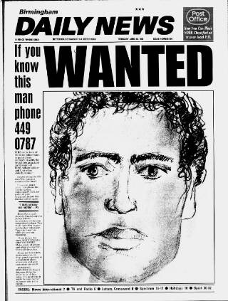 cover page of Birmingham News published on June 18, 1987