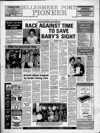cover page of Ellesmere Port Pioneer published on March 19, 1987