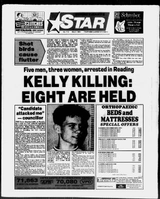 cover page of Surrey-Hants Star published on May 2, 1991