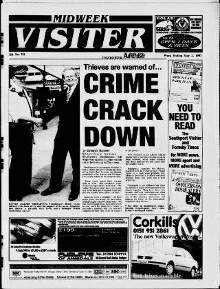 cover page of Midweek Visiter (Southport) published on May 2, 1997