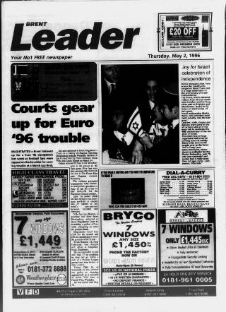 cover page of Brent Leader published on May 2, 1996