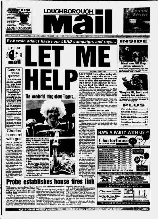 cover page of Loughborough Mail published on May 4, 1995